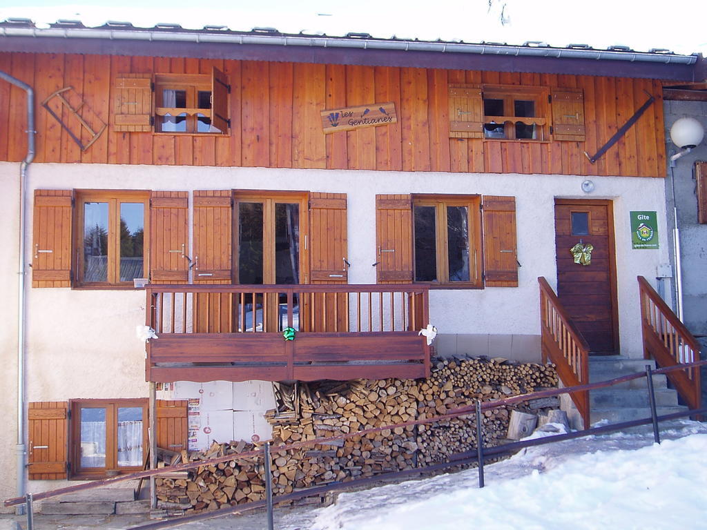 Chalet les Gentianes La Plagne Extérieur photo